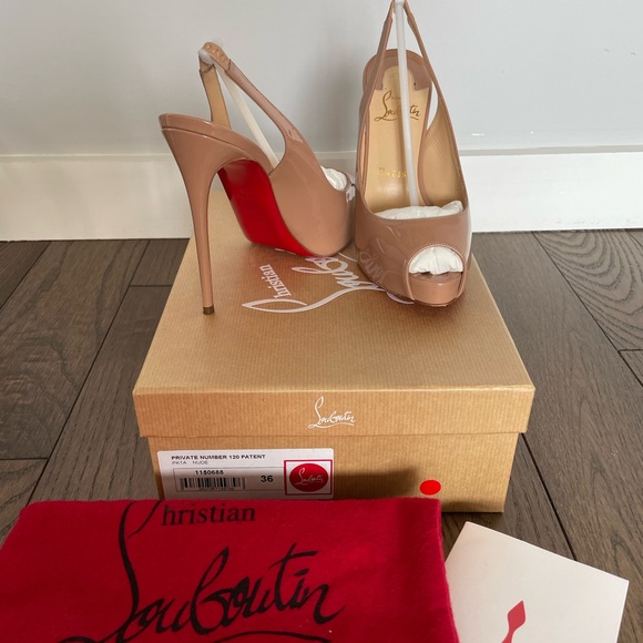 Christian Louboutin Patent Private Number 120 - Picture 3 of 5